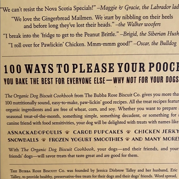 The Organic Dog Biscuit Cookbook - Picture 7 of 8